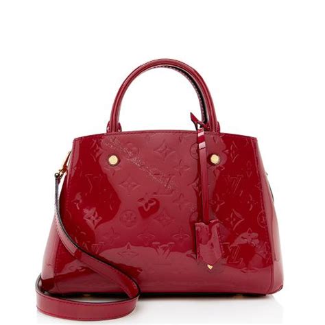 louis vuitton montaigne bb monogram vernis